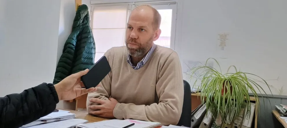 El secretario de Servicios Públicos de Viedma, Juan Casadei