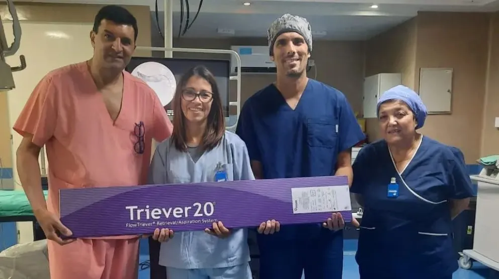 En Viedma se realizó un procedimiento médico nunca antes practicado en la Patagonia