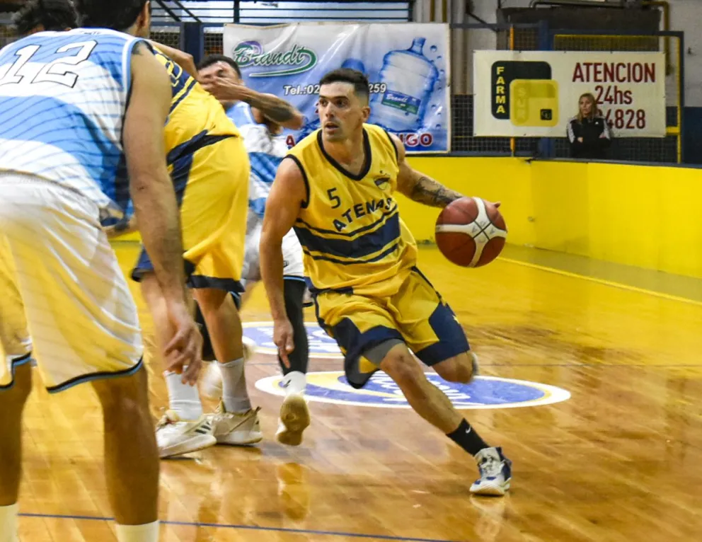 Noche a puro básquet en la Comarca: Atenas- San Martín y Villa –Jorge le dan continuidad a la fecha