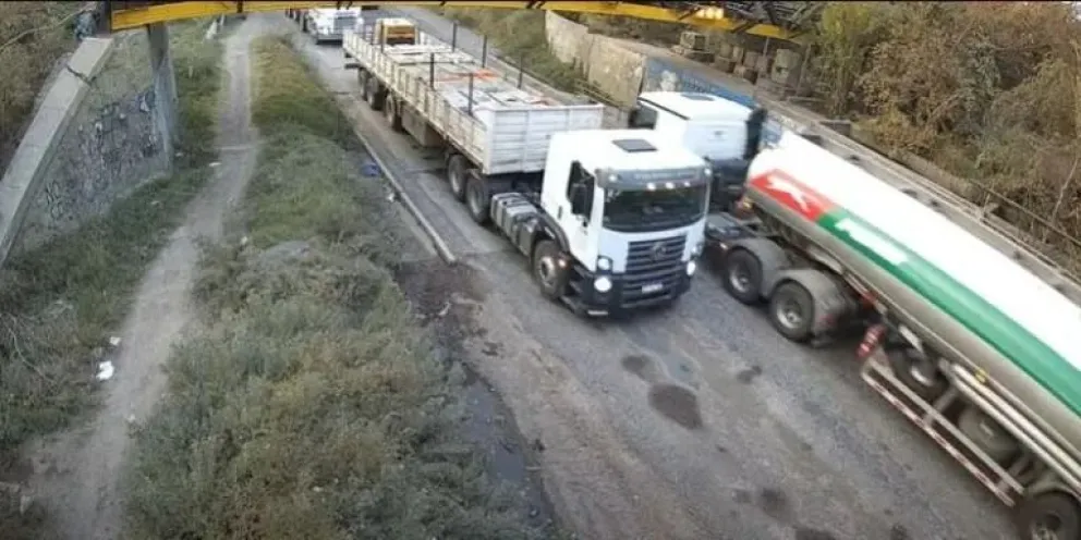 Ya comenzaron a funcionar las cámaras en vivo en el puente ferroviario