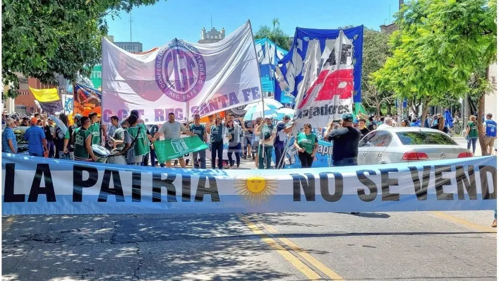 La CGT ratificó una movilización para el 1° de mayo, antes del paro general a Milei