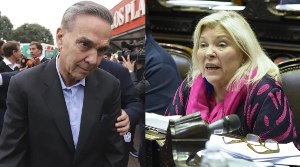 Carrió rompió con el bloque de Pichetto a horas del debate de la ley Bases