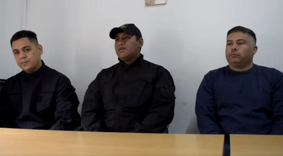 Los policías del Guido relataron el acto heroico para salvar a la niña de tres años