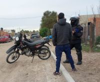 Detenido en Viedma por pedido de captura y motocicleta recuperada