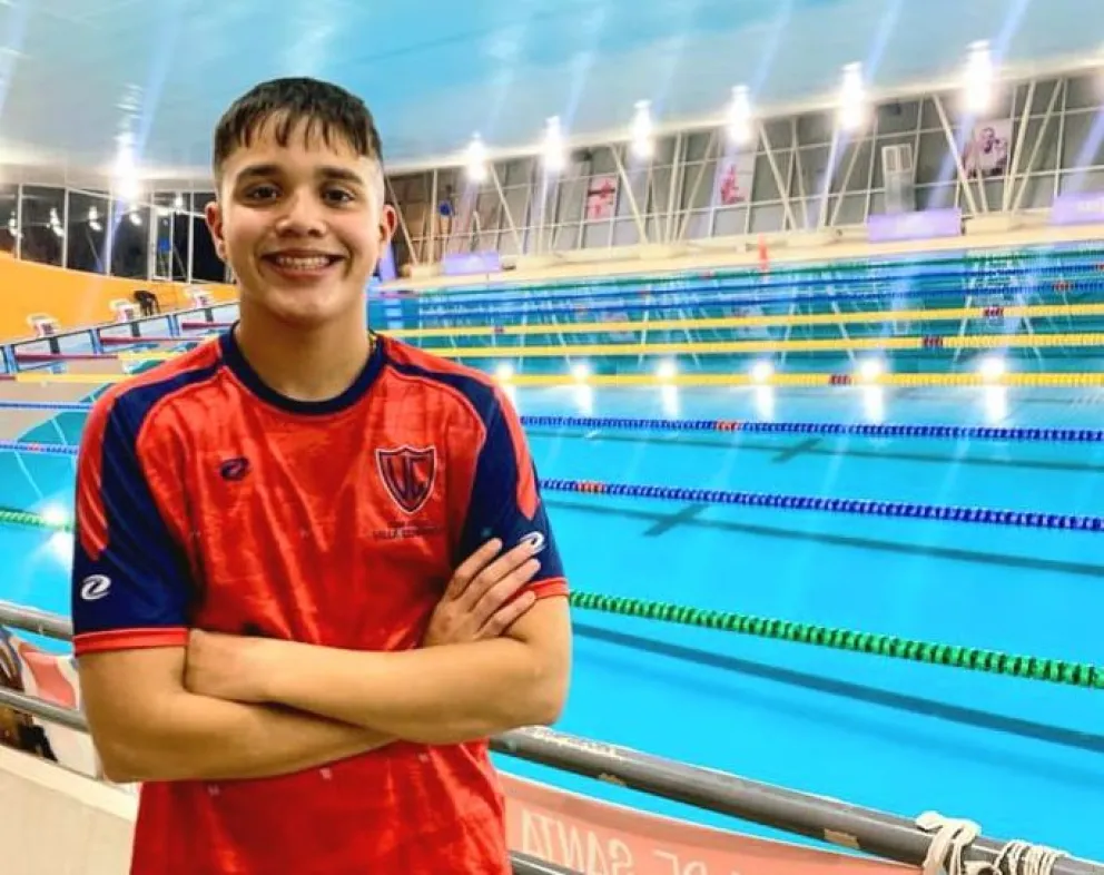 Agustín Aballay: “no siento la obligación de ganar, la natación es superarse a uno mismo”
