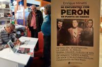 Emoción y reflexión en la Feria del Libro: Minetti presentó "Mi encuentro con Perón"