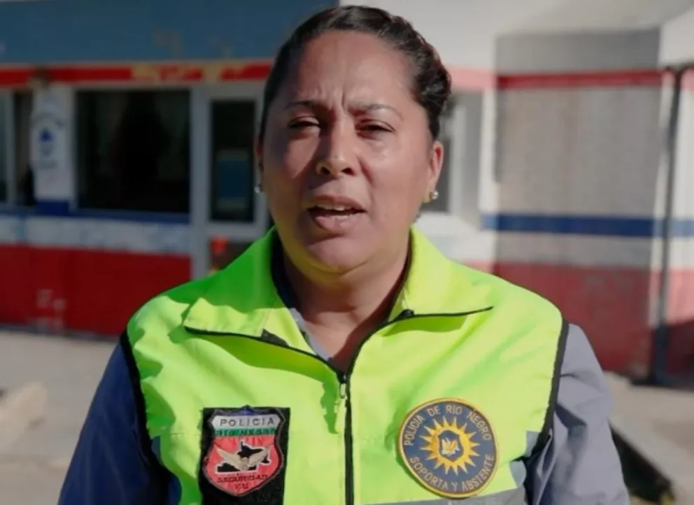 Diana, la viedmense que fue destacada por Alberto Weretilneck en el Día del Trabajador