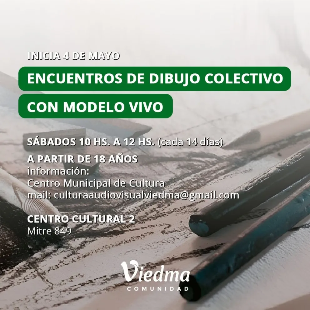 Inscripciones abiertas para el taller de Dibujo Colectivo 