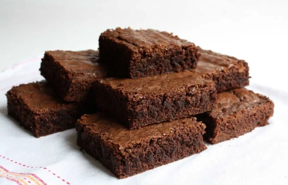Paso a paso para hacer brownies sin harina 
