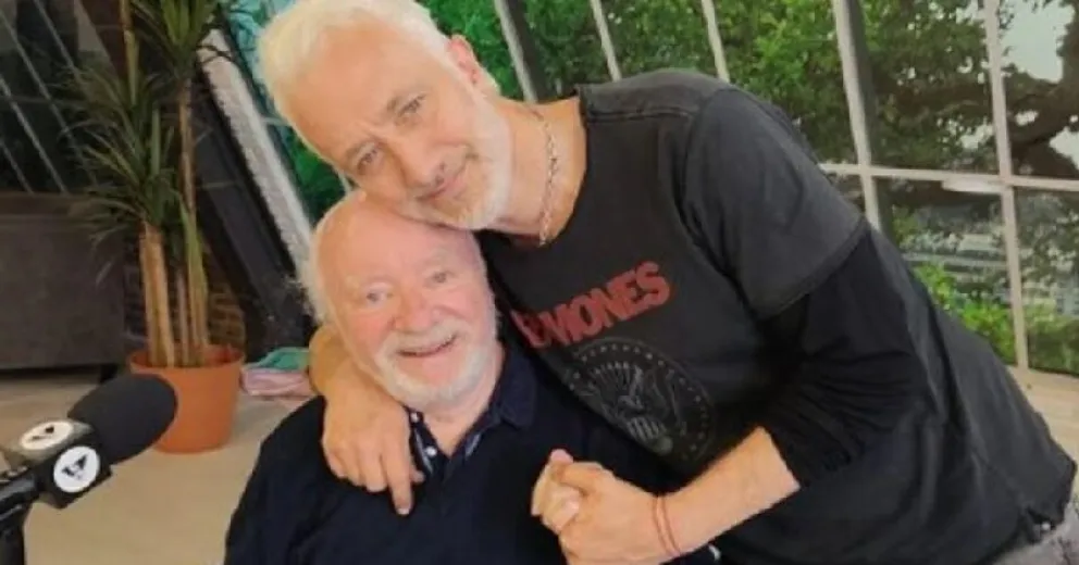 El llanto de Andy Kusnetzoff por la muerte de su papá conmueve a todos