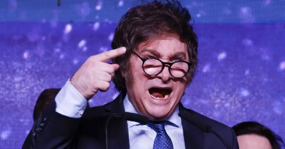 Imitador de Milei recibe llamado de felicitaciones