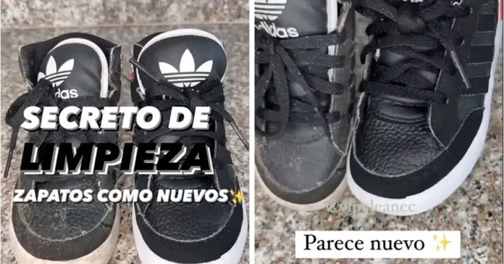 El truco casero que sorprende en las redes: cómo dejar tus zapatillas como nuevas