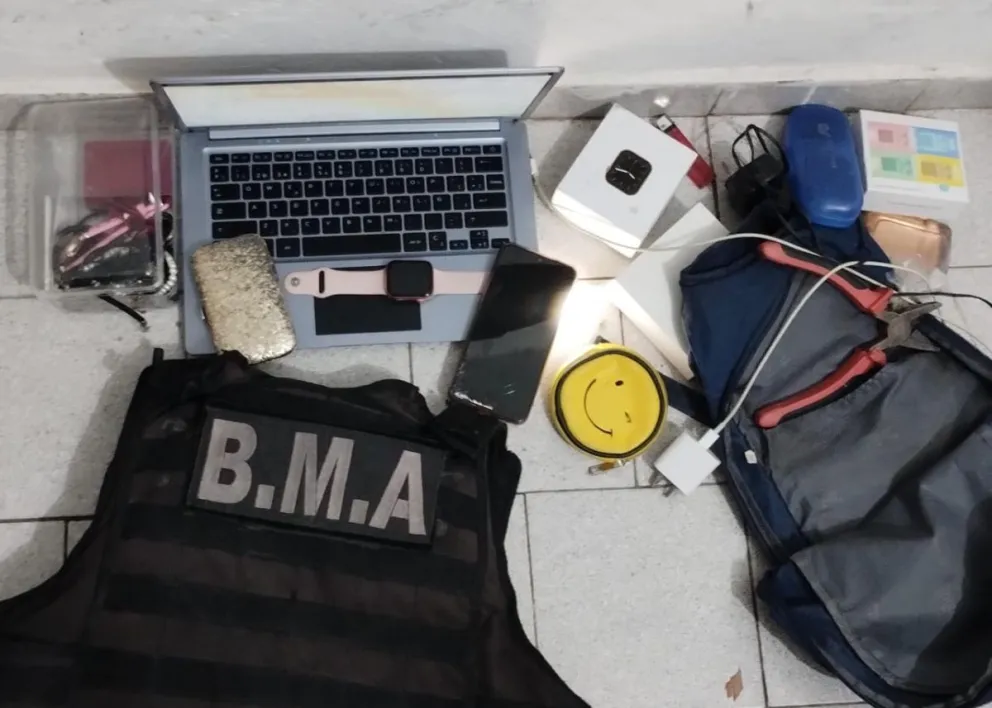 Un sujeto robó objetos y en menos de 24 horas quedó libre