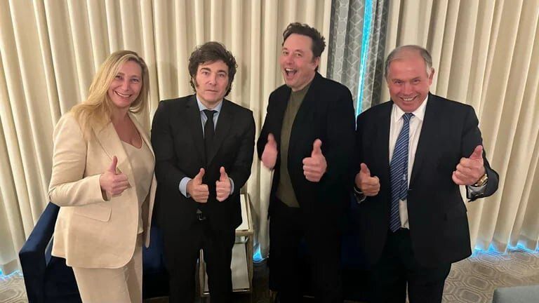 Javier Milei se reunió por segunda vez con Elon Musk en Estados Unidos