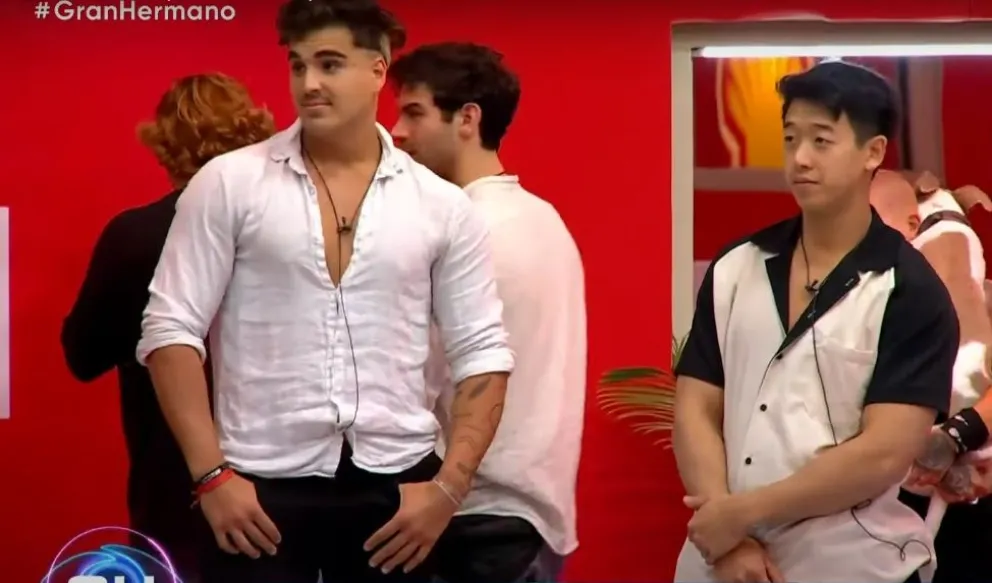 El infame gesto de varios jugadores de Gran Hermano contra el viedmense Martín Ku 
