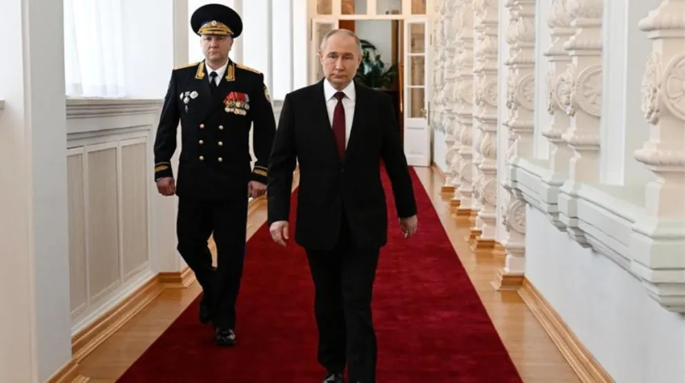 Vladimir Putin asumió su quinto mandato como presidente de Rusia