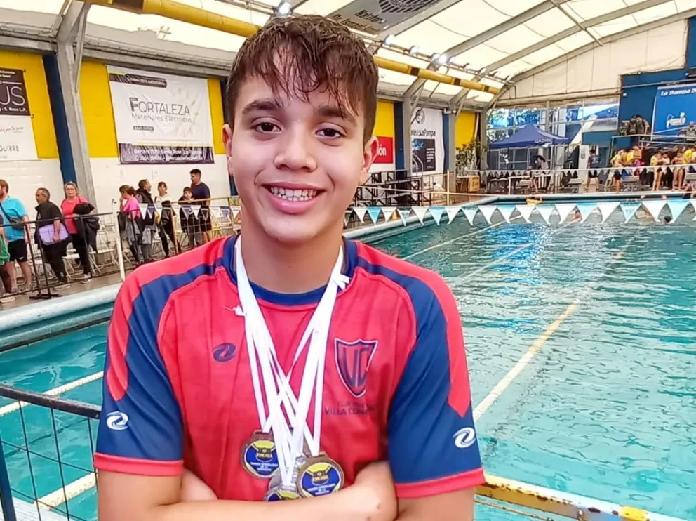 Sigue cosechando logros: Agustín Aballay León y una enorme presentación en el Patagónico