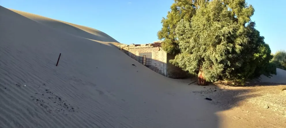 Bahía Creek sigue con su viejo y conocido problema con los médanos