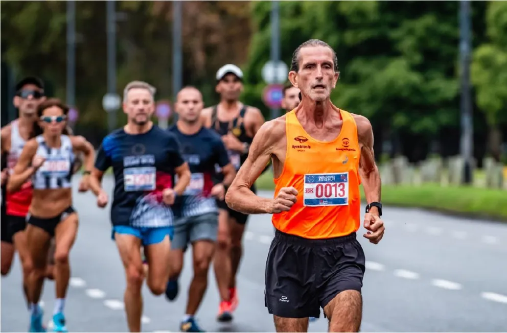 Fernando Marrón marcó un nuevo récord y apunta a los 42k de la “Maratón de Buenos Aires”