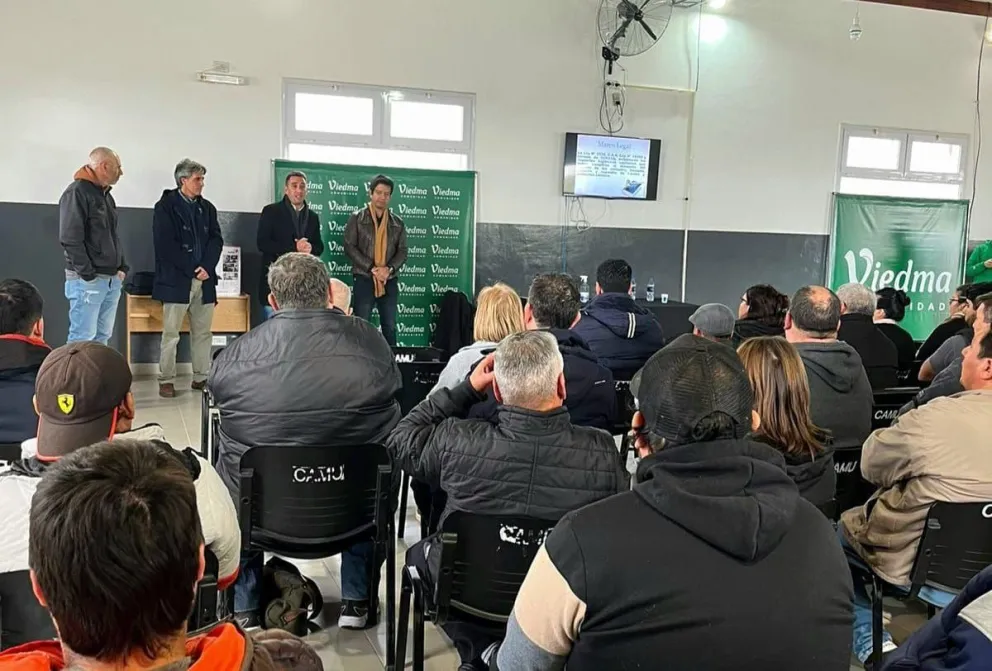 Carniceros de Viedma se capacitaron para prevenir enfermedades