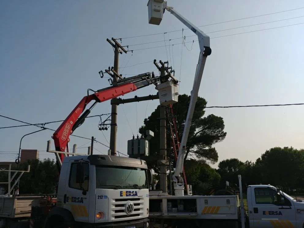Mantenimiento preventivo de EdERSA en la ciudad.