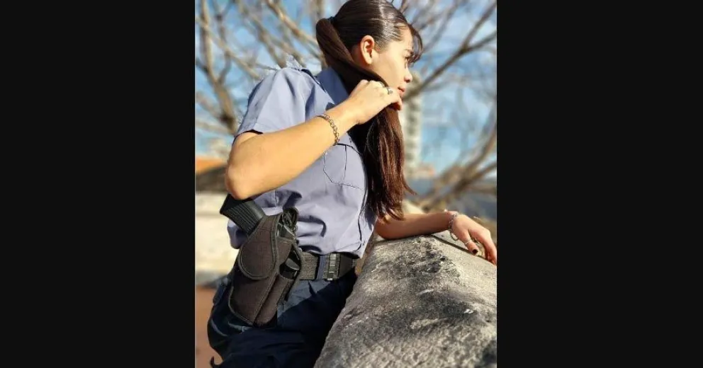 Piden ayuda solidaria para una policía que recibió un disparo y pelea por su vida