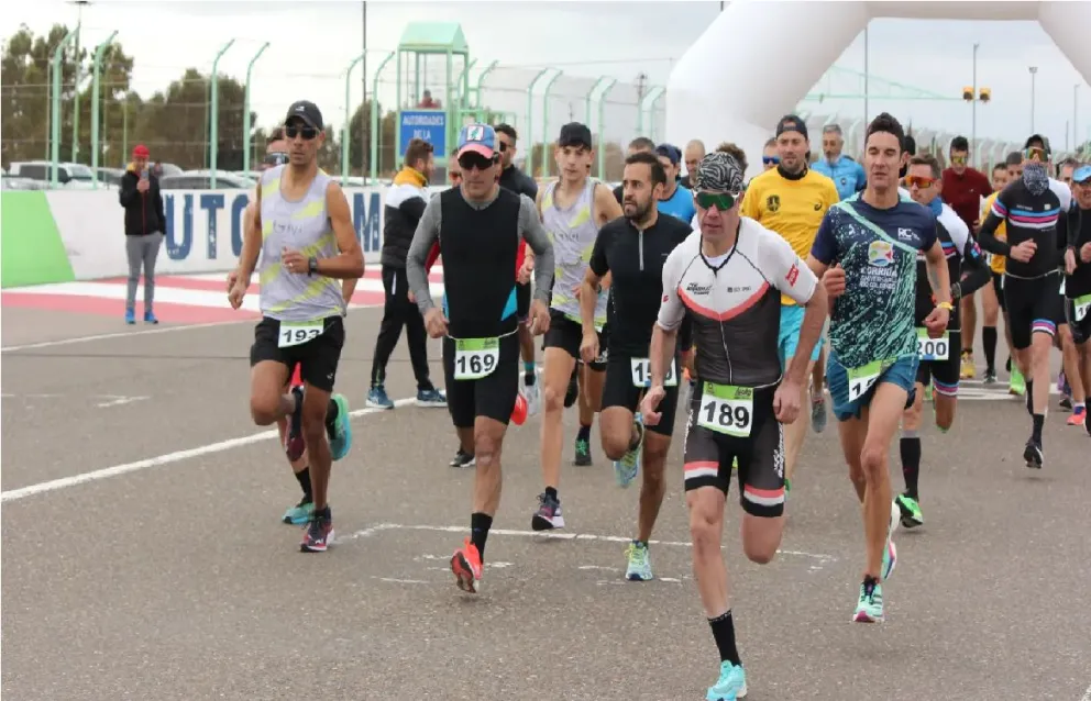 Se disputó la primera fecha del Campeonato Rionegrino de Duatlón en Viedma