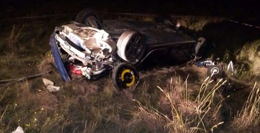 Violento accidente de tránsito en la ruta 3 termina con una persona muerta 
