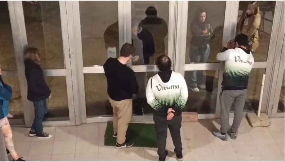 Un empleado del Municipio se convirtió en cerrajero 