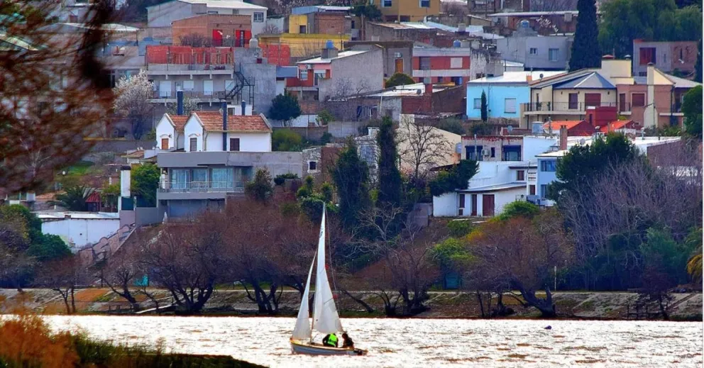 Una foto hecha en Viedma enamoró a las redes sociales