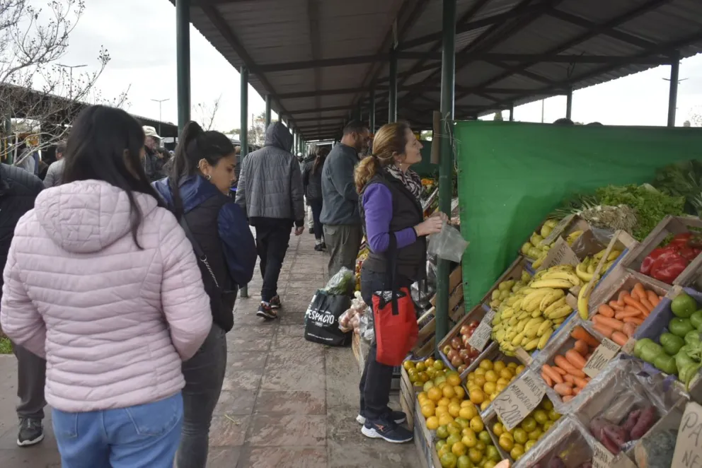 Feria Municipal de Frutas y Verduras de Viedma.