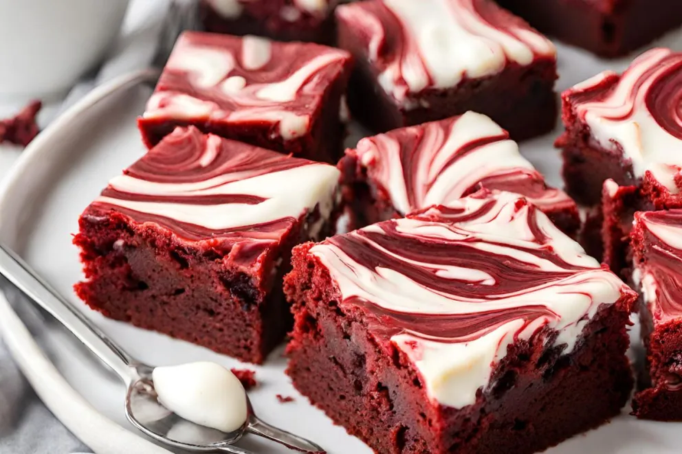 Cómo hacer brownies de red velvet: una receta diferente y exquisita