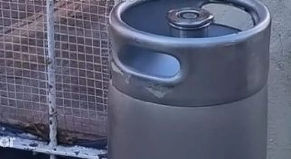 Chiosso recuperó uno de los barriles robados: “Tengo la esperanza de que vayan apareciendo el resto”