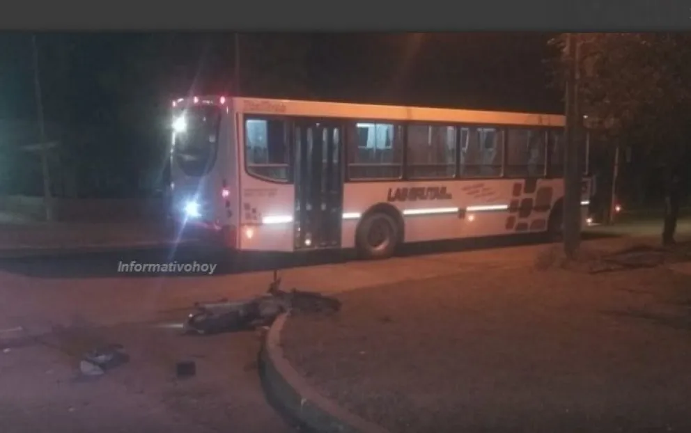 Un colectivero venía con exceso de velocidad y mató a un motociclista: fue condenado penalmente