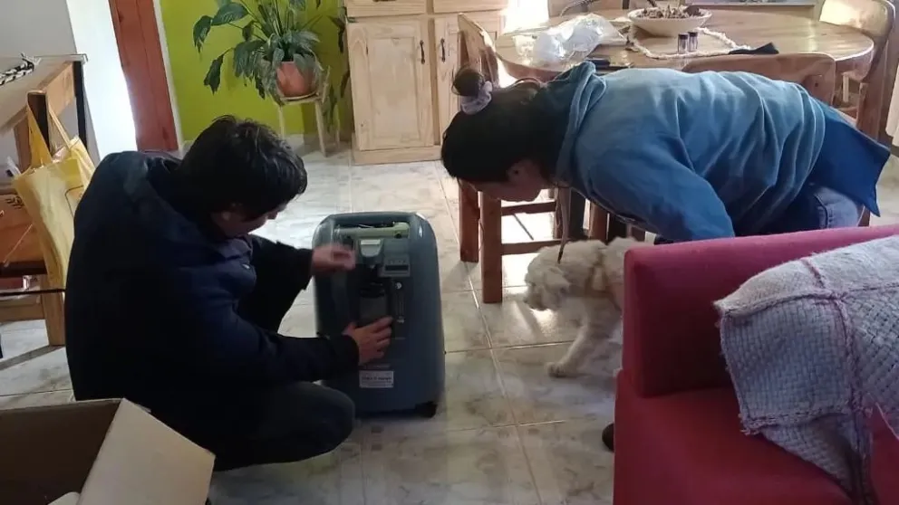 Entregan y calibran equipos de oxigenoterapia a afiliados del IPROSS