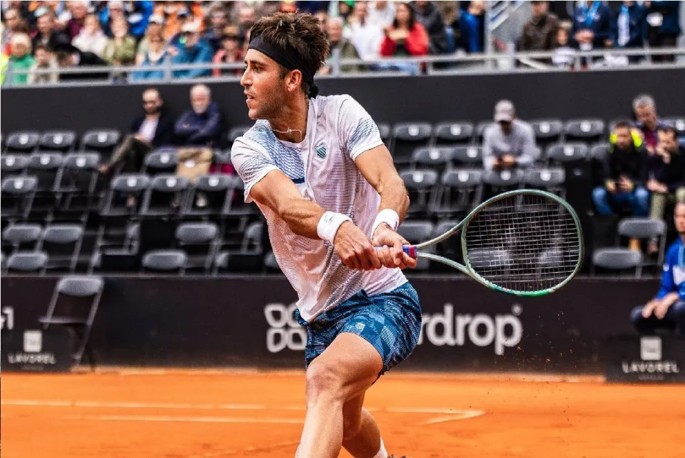Tomás Etcheverry jugará la final del ATP de Lyon buscando el primer título de su carrera