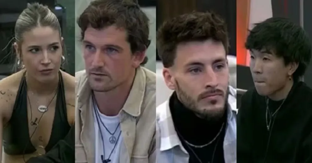 Gran Hermano: Francisco y Franco eliminados, queda mano a mano entre Facundo y Delfina