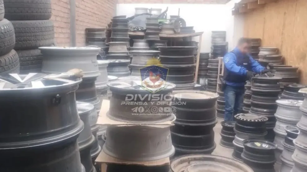 Desbarataron banda que comercializaba neumáticos robados en el Alto Valle