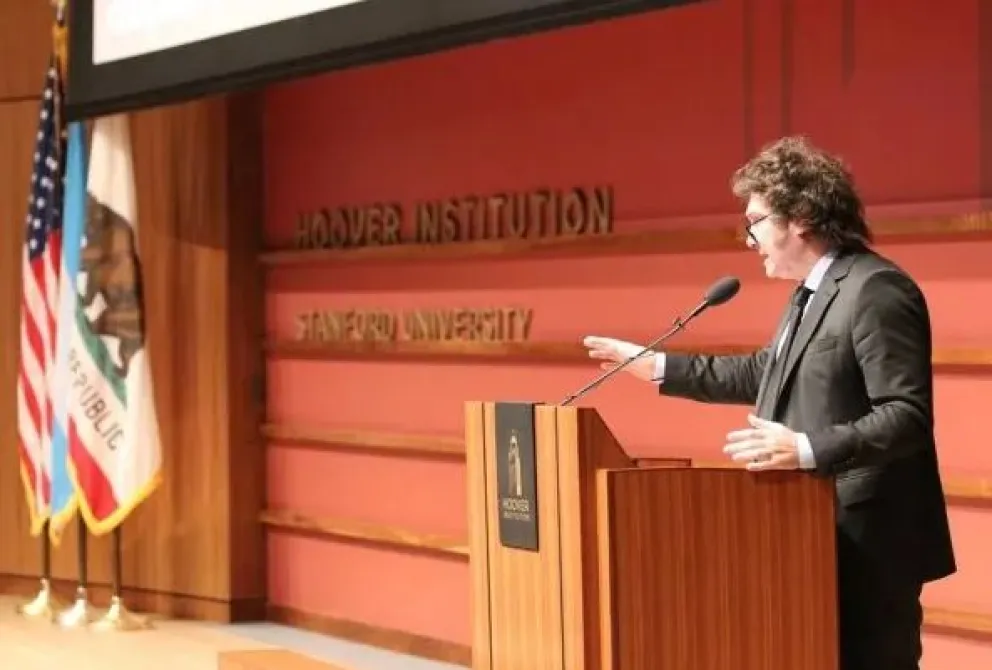 Milei defiende la libertad ante la crisis: "La gente buscará una solución para no morir de hambre"