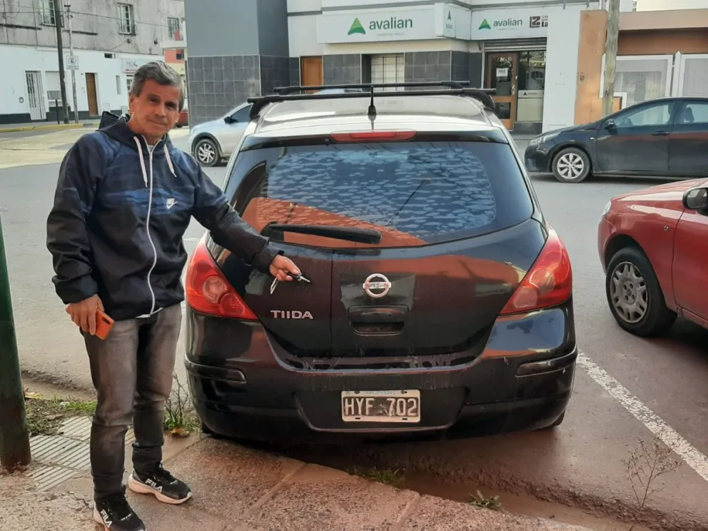 “No me voy a hacer cargo de cosas que no hice”: habló el hombre que chocó y fue filmado por una peatona