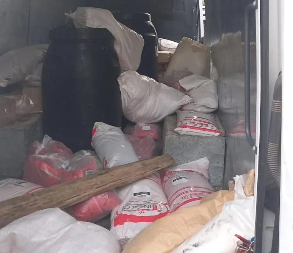 Desbaratan contrabando de tripas porcinas y vacunas que tenían destino a Viedma