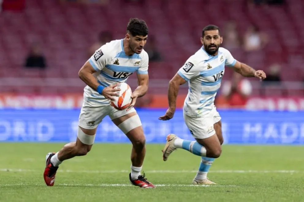 Los Pumas 7 cayeron ante Francia en la final del Seven de Madrid