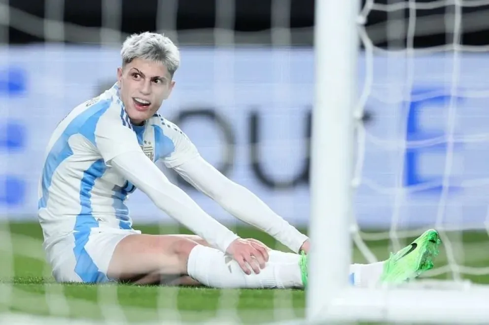 Garnacho se quedó afuera de los Juegos Olímpicos Sub-23: el motivo