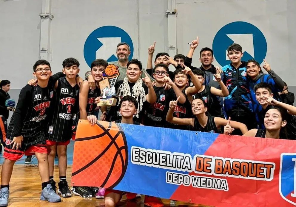 En un torneo apasionante, Deportivo Viedma se coronó campeón del Provincial U12
