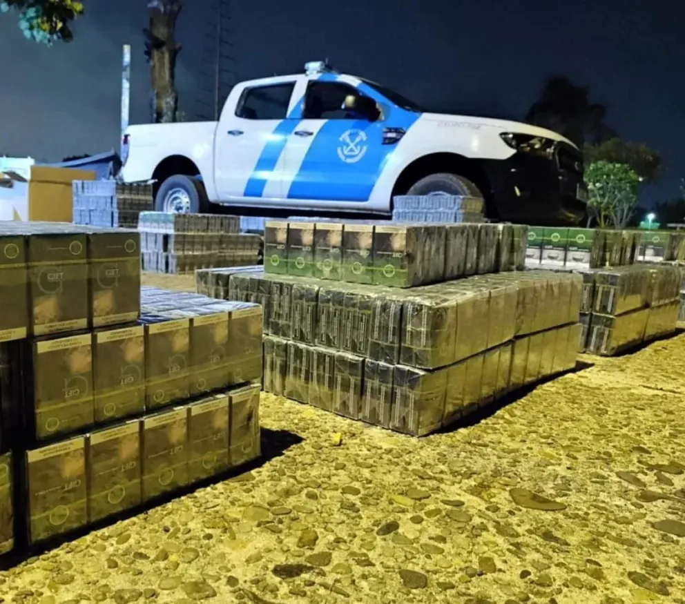 Destruirán seis contenedores de cigarrillos “truchos”: casi 3.000 millones de pesos