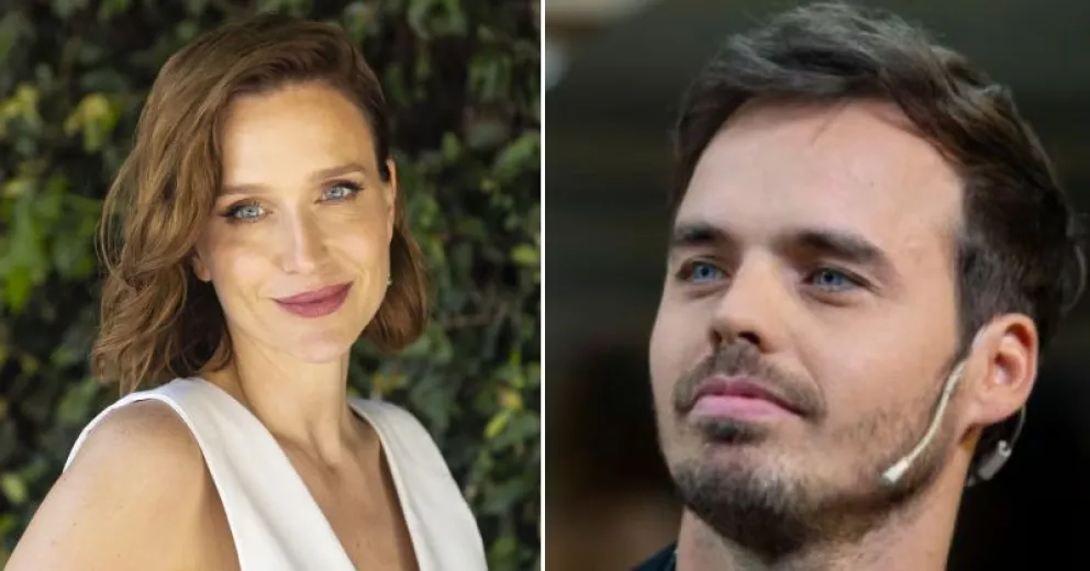 Sensual baile de Benjamín Rojas y Brenda Gandini durante promoción de Escape Room