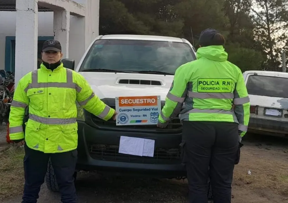 Una lujosa camioneta tenía pedido de secuestro de Mendoza y el conductor quedó de a pie