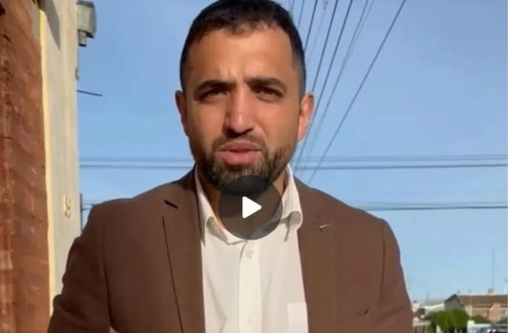 “Vamos a trabajar para que no haya otro Isaías Barrera”: un abogado se solidarizó con los vecinos por el loco de la motosierra