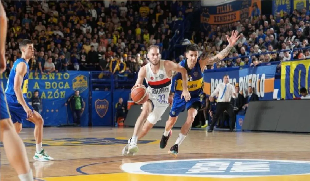 Schattman, Dupuy, Grun y Pérez en un duelo “comarqueño”: Boca venció a San Lorenzo y encamina la serie
