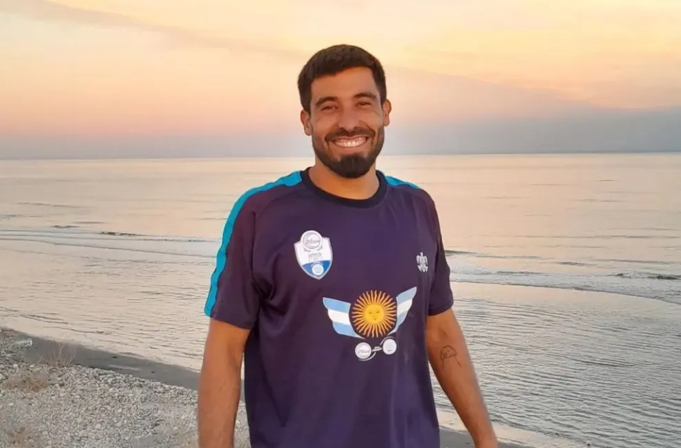 Santiago León Ruiz y el sueño de llegar a Australia para representar a la Argentina